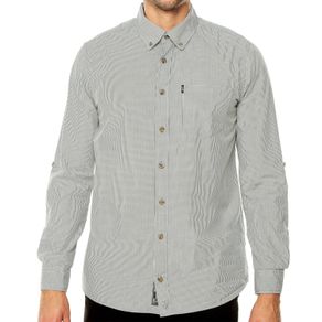 Camisa-para-Hombre-Cuello-Button-Down-Regular-Fit-Down-Ml-gris-castor-gray-mini-checks