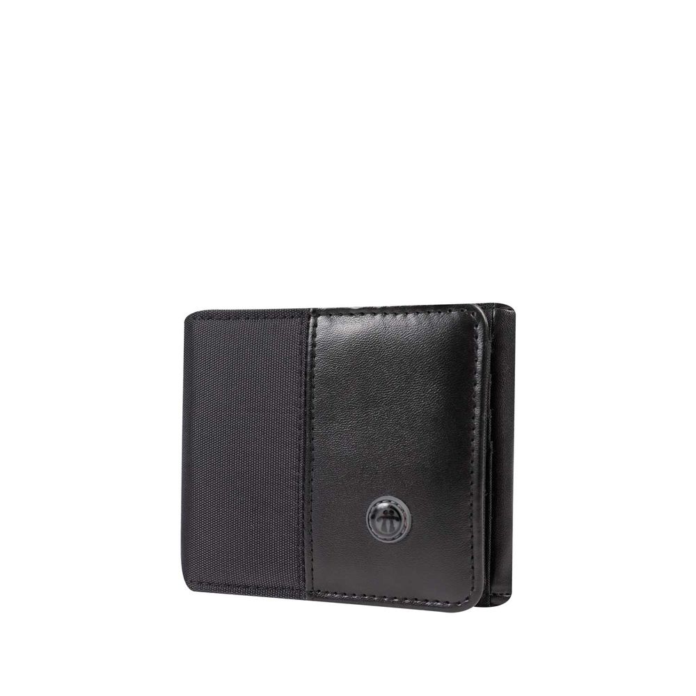 11 3cm iTemer 1 Unidades de Moda de Cuero Punk Negro con Cremallera Larga Billetera Damas Monedero Bolsa de Tarjeta de cr/édito Bolso de la se/ñora 21