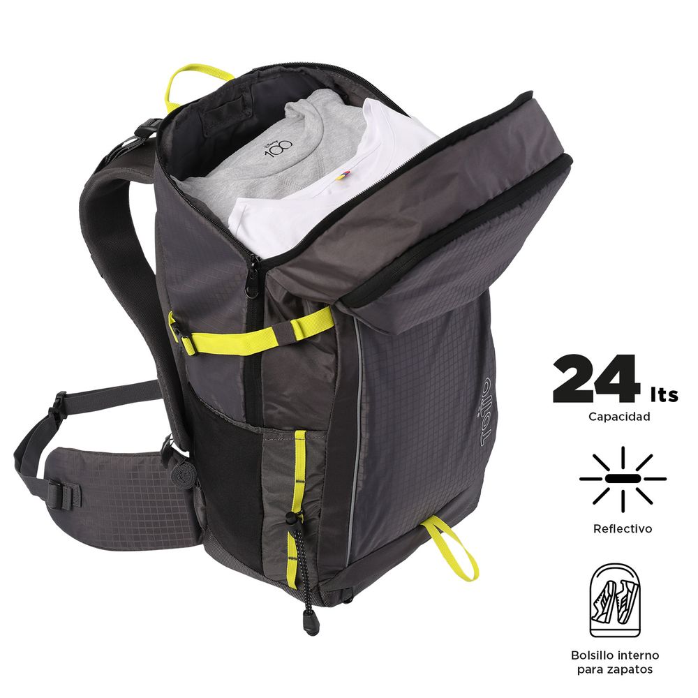 Mochila deportiva con zapatillero - Tiempo libre y viaje - Evacolor