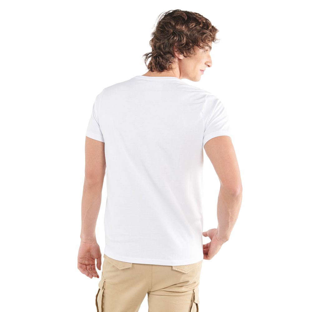 Camiseta básica para hombre, ropa de cuello , camiseta ligera de ,  camisetas clásicas de Modal, camisetas para , camisetas de Blanco XL  Salvador